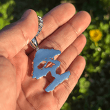 White Gold Bonsai Pendant