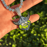 White Gold Raiders Pendant